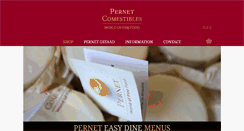 Desktop Screenshot of pernet-comestibles.ch